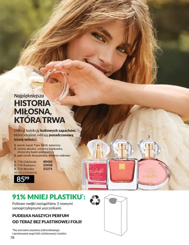 AVON - gazetka promocyjna Katalog Sierpień 2025 od piątku 01.08 do niedzieli 31.08 - strona 78