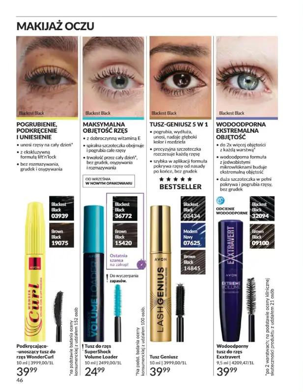 AVON - gazetka promocyjna Katalog Sierpień 2025 od piątku 01.08 do niedzieli 31.08 - strona 46