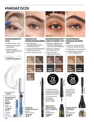 AVON - gazetka promocyjna Katalog Sierpień 2025 od piątku 01.08 do niedzieli 31.08 - strona 48 AVON - gazetka promocyjna Katalog Sierpień 2025 od piątku 01.08 do niedzieli 31.08 - strona 48