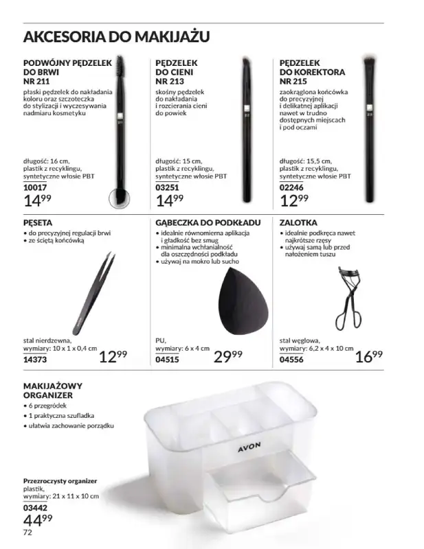 AVON - gazetka promocyjna Katalog Sierpień 2025 od piątku 01.08 do niedzieli 31.08 - strona 72