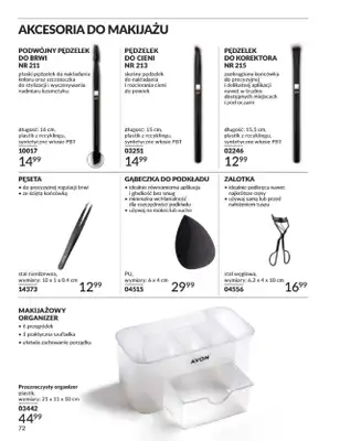 AVON - gazetka promocyjna Katalog Sierpień 2025 od piątku 01.08 do niedzieli 31.08 - strona 72 AVON - gazetka promocyjna Katalog Sierpień 2025 od piątku 01.08 do niedzieli 31.08 - strona 72