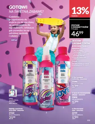 AVON - gazetka promocyjna Katalog Sierpień 2025 od piątku 01.08 do niedzieli 31.08 - strona 153 AVON - gazetka promocyjna Katalog Sierpień 2025 od piątku 01.08 do niedzieli 31.08 - strona 153