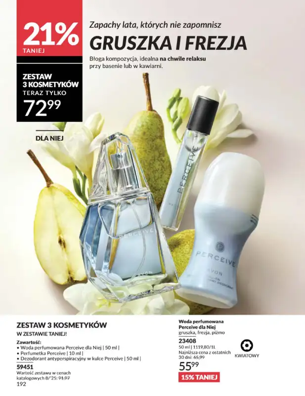 AVON - gazetka promocyjna Katalog Sierpień 2025 od piątku 01.08 do niedzieli 31.08 - strona 192
