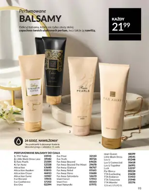 AVON - gazetka promocyjna Katalog Sierpień 2025 od piątku 01.08 do niedzieli 31.08 - strona 93 AVON - gazetka promocyjna Katalog Sierpień 2025 od piątku 01.08 do niedzieli 31.08 - strona 93