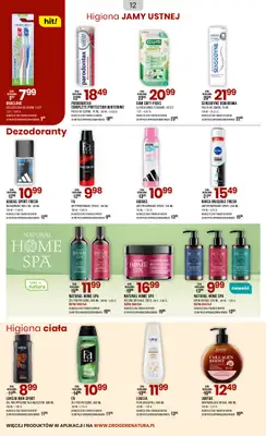 Drogerie Natura - gazetka promocyjna Gazetka od poniedziałku 04.08 do czwartku 21.08 - strona 12