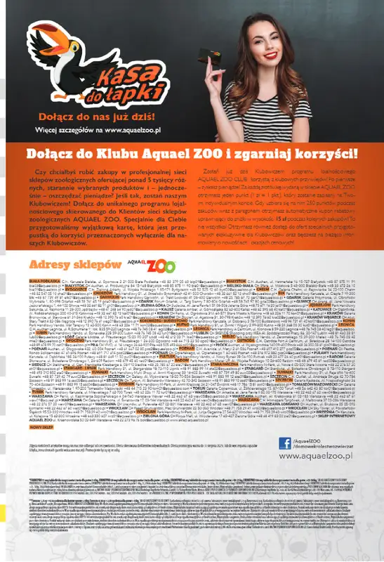 Aquael zoo - gazetka promocyjna Gazetka od poniedziałku 04.08 do niedzieli 31.08 - strona 15