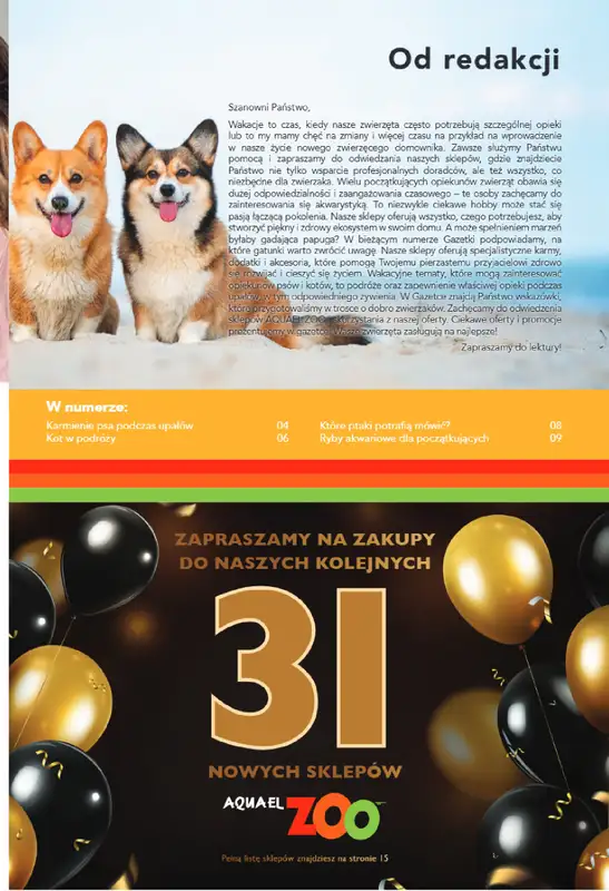 Aquael zoo - gazetka promocyjna Gazetka od poniedziałku 04.08 do niedzieli 31.08 - strona 3