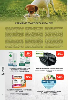 Aquael zoo - gazetka promocyjna Gazetka od poniedziałku 04.08 do niedzieli 31.08 - strona 4