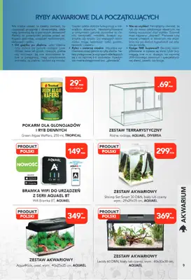 Aquael zoo - gazetka promocyjna Gazetka od poniedziałku 04.08 do niedzieli 31.08 - strona 9