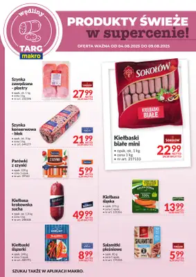 Makro - gazetka promocyjna Targ MAKRO - oferta świeża w super cenach! od poniedziałku 04.08 do soboty 09.08 - strona 3