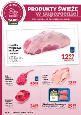 Makro - gazetka promocyjna Targ MAKRO - oferta świeża w super cenach! od poniedziałku 04.08 do soboty 09.08 - strona 4