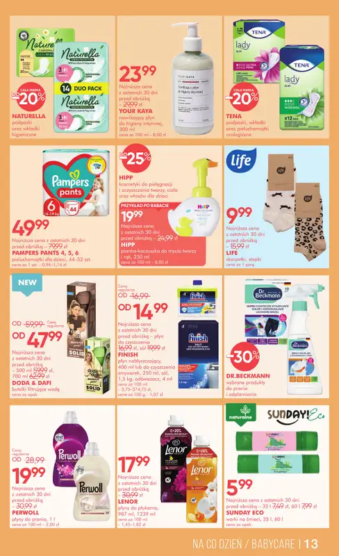 Super-Pharm - gazetka promocyjna Gazetka od poniedziałku 04.08 do środy 13.08 - strona 13