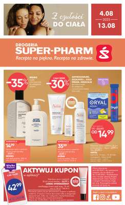 Super-Pharm - gazetka promocyjna Gazetka od poniedziałku 04.08 do środy 13.08