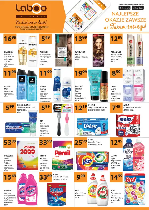Drogerie Laboo - gazetka promocyjna Gazetka od piątku 08.08 do soboty 30.08