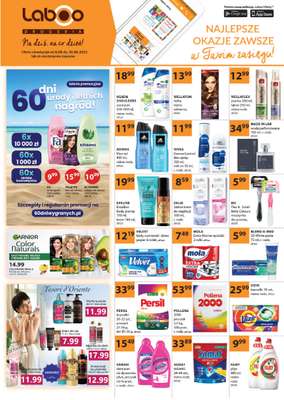 Drogerie Laboo - gazetka promocyjna Gazetka od piątku 08.08 do soboty 30.08