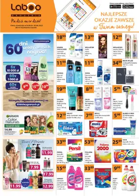Drogerie Laboo - gazetka promocyjna Gazetka od piątku 08.08 do soboty 30.08 Drogerie Laboo - gazetka promocyjna Gazetka od piątku 08.08 do soboty 30.08