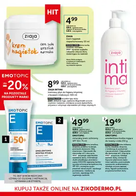 Ziko Dermo - gazetka promocyjna Gazetka - Połysk w słoneczne dni od czwartku 07.08 do środy 20.08 - strona 4
