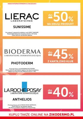 Ziko Dermo - gazetka promocyjna Gazetka - Połysk w słoneczne dni od czwartku 07.08 do środy 20.08 - strona 10