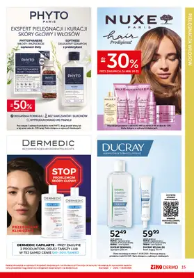 Ziko Dermo - gazetka promocyjna Gazetka - Połysk w słoneczne dni od czwartku 07.08 do środy 20.08 - strona 15