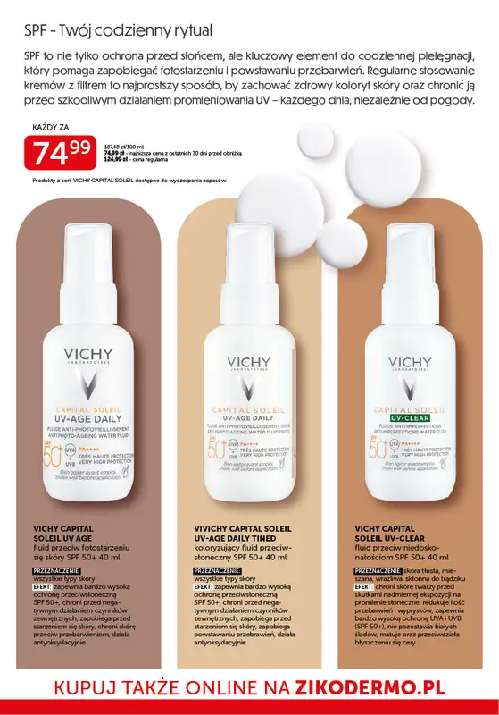 Ziko Dermo - gazetka promocyjna Gazetka - Połysk w słoneczne dni od czwartku 07.08 do środy 20.08 - strona 16