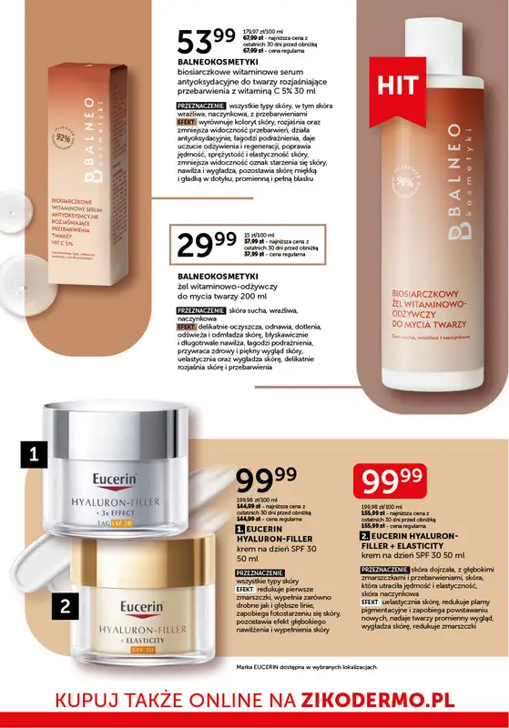 Ziko Dermo - gazetka promocyjna Gazetka - Połysk w słoneczne dni od czwartku 07.08 do środy 20.08 - strona 20