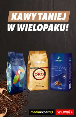 Media Expert - gazetka promocyjna Mega okazje na kawy! od wtorku 05.08 do piątku 15.08