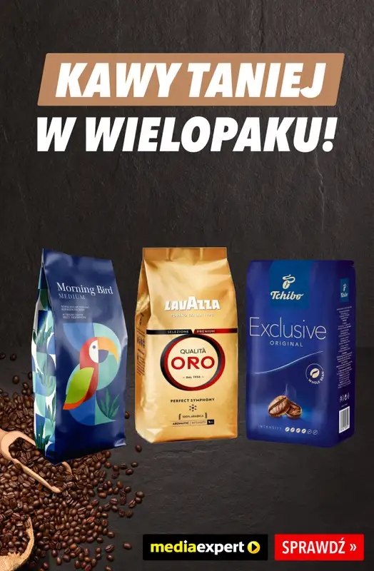 Media Expert - gazetka promocyjna Mega okazje na kawy! od wtorku 05.08 do piątku 15.08