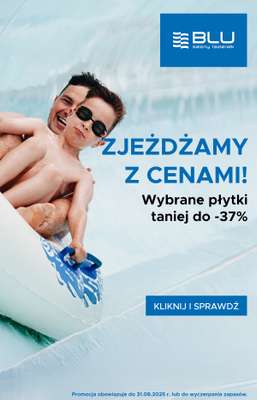 Blu Salony Łazienek - gazetka promocyjna Cena promocyjna na wybrane produkty od wtorku 05.08 do niedzieli 31.08