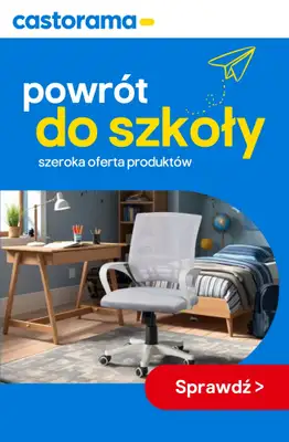 Castorama - gazetka promocyjna Powrót do szkoły - szeroka oferta produktów! od wtorku 05.08  Castorama - gazetka promocyjna Powrót do szkoły - szeroka oferta produktów! od wtorku 05.08