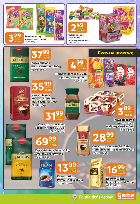 Gama - gazetka promocyjna Gazetka od czwartku 07.08 do wtorku 19.08 - strona 5