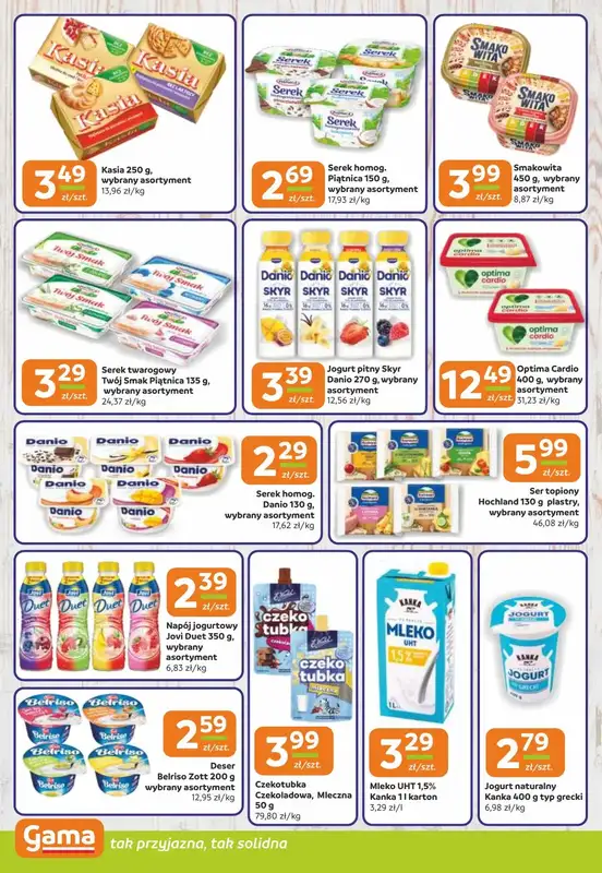 Gama - gazetka promocyjna Gazetka od czwartku 07.08 do wtorku 19.08 - strona 6
