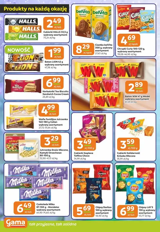 Gama - gazetka promocyjna Gazetka od czwartku 07.08 do wtorku 19.08 - strona 4