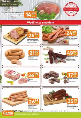 Gama - gazetka promocyjna Gazetka od czwartku 07.08 do wtorku 19.08 - strona 2 Gama - gazetka promocyjna Gazetka od czwartku 07.08 do wtorku 19.08 - strona 2