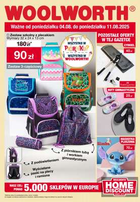 Woolworth - gazetka promocyjna Gazetka od piątku 01.08 do poniedziałku 11.08