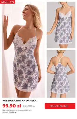 Marilyn - gazetka promocyjna Bielizna nocna do -70% od wtorku 05.08  - strona 2 Marilyn - gazetka promocyjna Bielizna nocna do -70% od wtorku 05.08  - strona 2