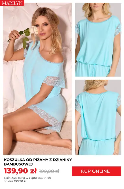 Marilyn - gazetka promocyjna Bielizna nocna do -70% od wtorku 05.08  - strona 8