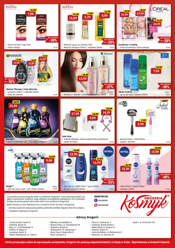 Drogeria Kosmyk - gazetka promocyjna Gazetka od piątku 08.08 do niedzieli 31.08 - strona 4