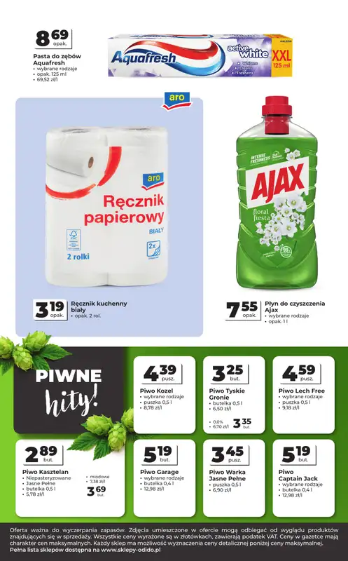 Odido - gazetka promocyjna Gazetka od środy 06.08 do wtorku 19.08 - strona 8