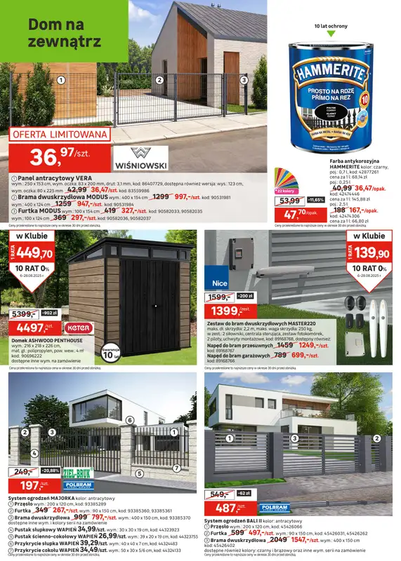 Leroy Merlin - gazetka promocyjna Gazetka Nowa podłoga i wiele więcej od środy 06.08 do czwartku 28.08 - strona 22