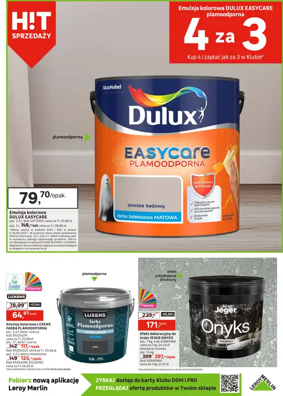 Leroy Merlin - gazetka promocyjna Gazetka Nowa podłoga i wiele więcej od środy 06.08 do czwartku 28.08 - strona 7