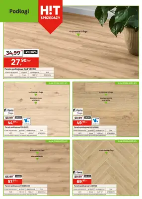 Leroy Merlin - gazetka promocyjna Gazetka Nowa podłoga i wiele więcej od środy 06.08 do czwartku 28.08 - strona 2 Leroy Merlin - gazetka promocyjna Gazetka Nowa podłoga i wiele więcej od środy 06.08 do czwartku 28.08 - strona 2