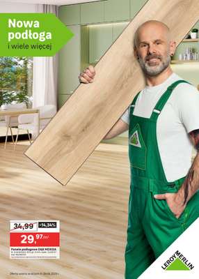 Leroy Merlin - gazetka promocyjna Gazetka Nowa podłoga i wiele więcej od środy 06.08 do czwartku 28.08