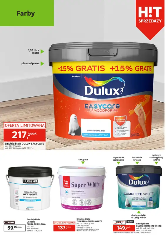 Leroy Merlin - gazetka promocyjna Gazetka Nowa podłoga i wiele więcej od środy 06.08 do czwartku 28.08 - strona 6