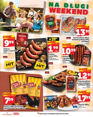 TOPAZ - gazetka promocyjna Gazetka od czwartku 14.08 do środy 20.08 - strona 6 TOPAZ - gazetka promocyjna Gazetka od czwartku 14.08 do środy 20.08 - strona 6