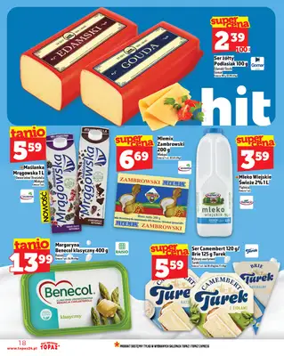 TOPAZ - gazetka promocyjna Gazetka od czwartku 14.08 do środy 20.08 - strona 18 TOPAZ - gazetka promocyjna Gazetka od czwartku 14.08 do środy 20.08 - strona 18