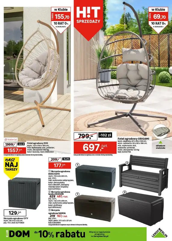 Leroy Merlin - gazetka promocyjna Gazetka od środy 06.08 do czwartku 28.08 - strona 19