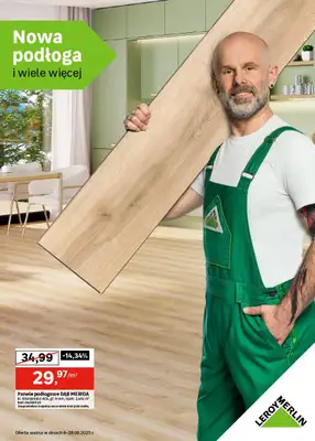 Leroy Merlin - gazetka promocyjna Gazetka od środy 06.08 do czwartku 28.08 Leroy Merlin - gazetka promocyjna Gazetka od środy 06.08 do czwartku 28.08