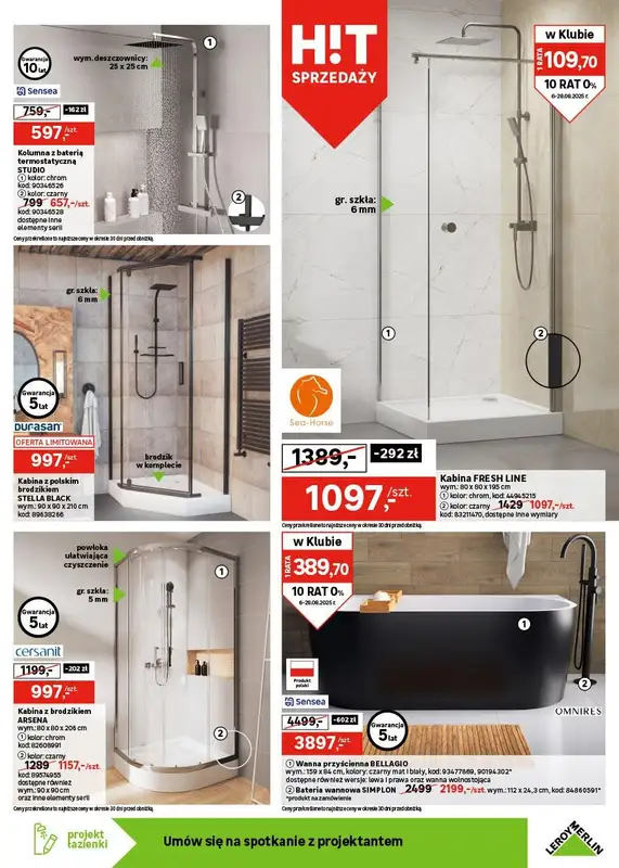 Leroy Merlin - gazetka promocyjna Gazetka od środy 06.08 do czwartku 28.08 - strona 15