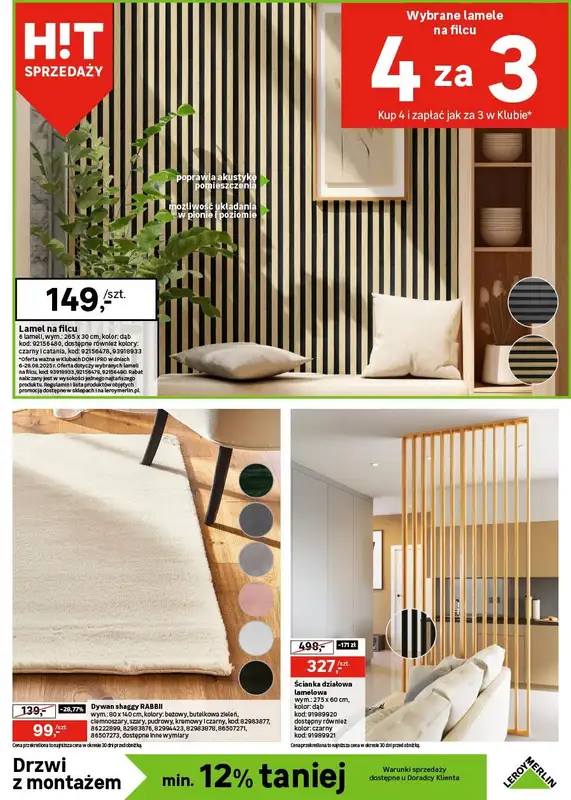 Leroy Merlin - gazetka promocyjna Gazetka od środy 06.08 do czwartku 28.08 - strona 9