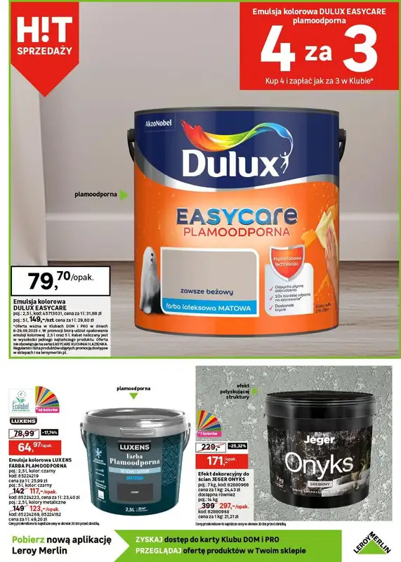 Leroy Merlin - gazetka promocyjna Gazetka od środy 06.08 do czwartku 28.08 - strona 7